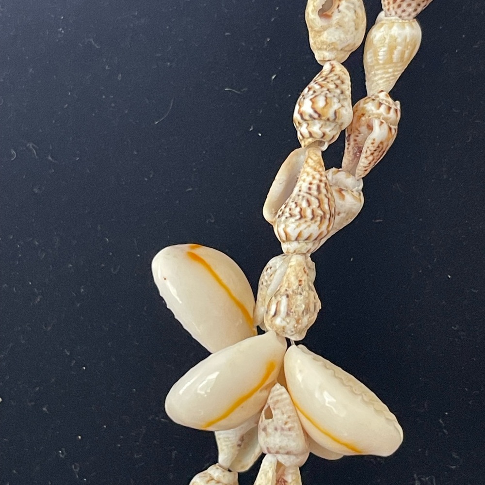 Two Cream Shell Necklaces - Picture 6 of 10
